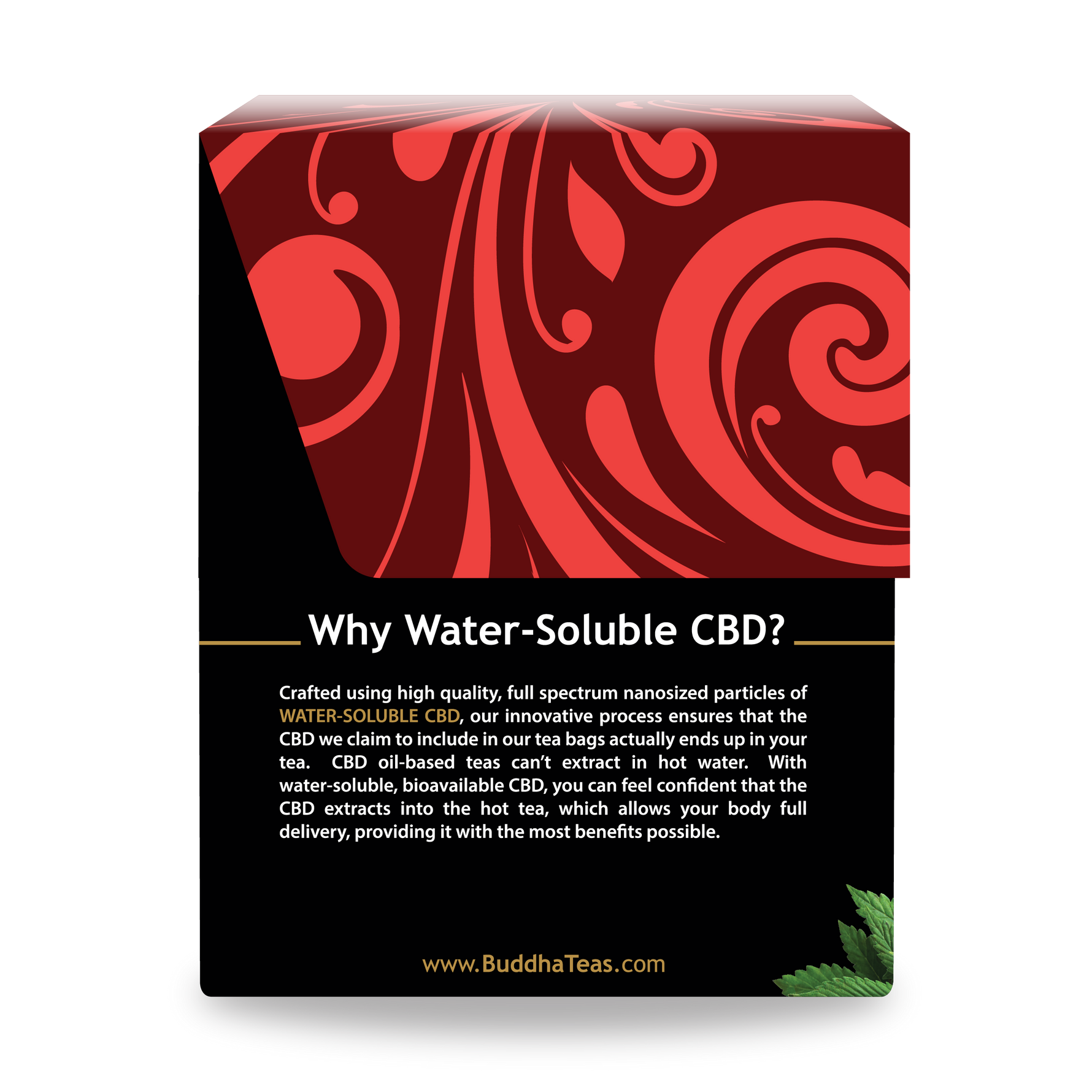 CBD Hibiscus Blend - Left Side of Box