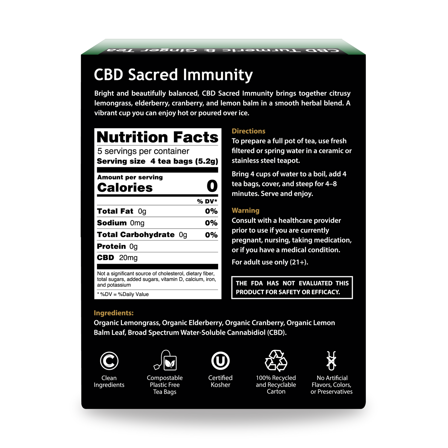 CBD Sacred Immunity