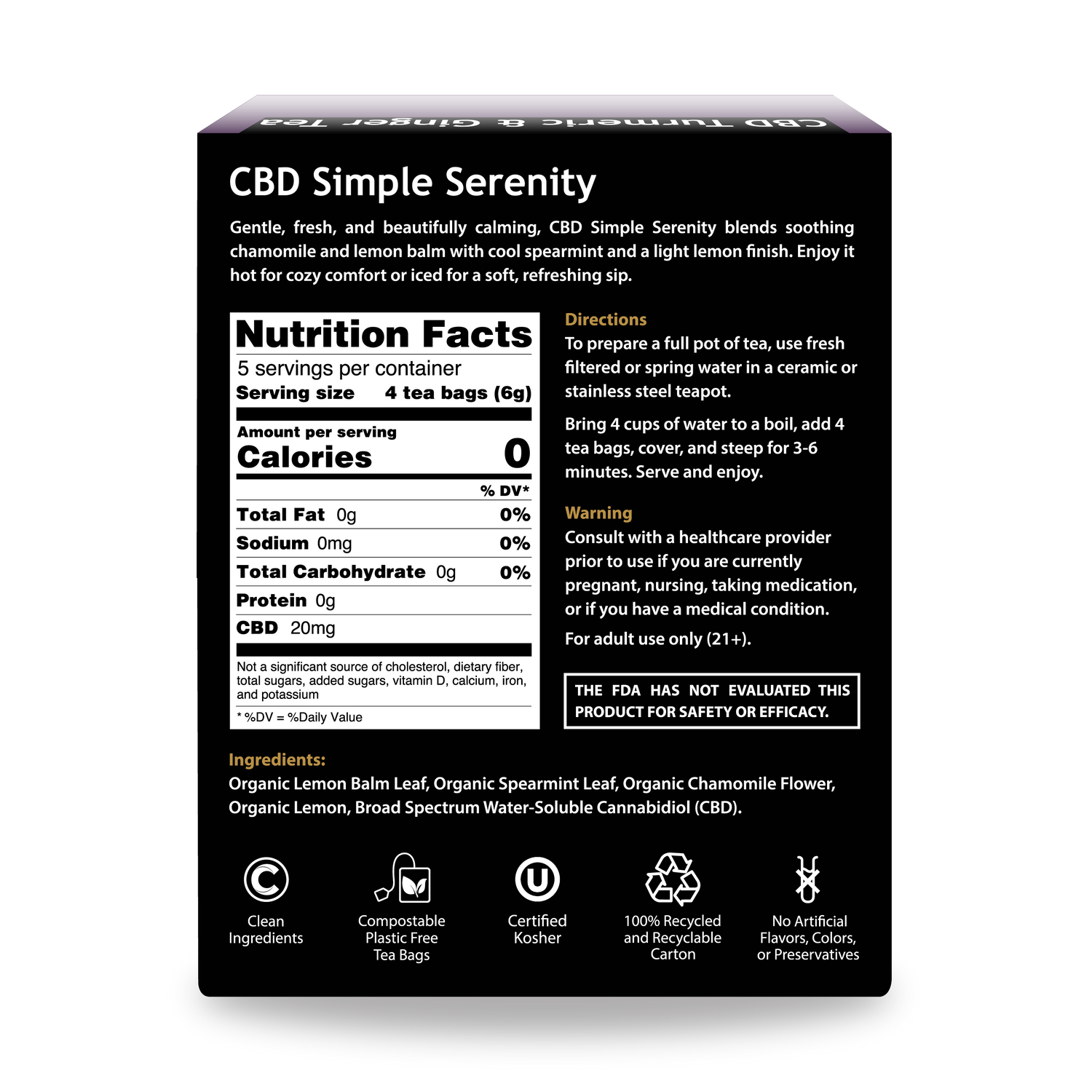 CBD Simple Serenity