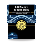 CBD Sleepy Buddha Blend - Front Side of Box