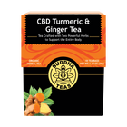 CBD Turmeric & Ginger Tea - Front Side of Box